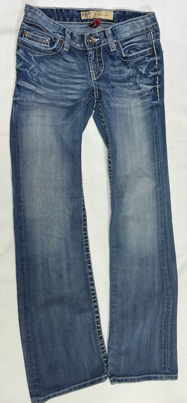 BKE denim Stella denim blue jeans size 25R x31  Boot
